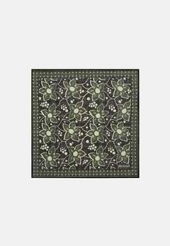 Floral Wool Pocket Square
