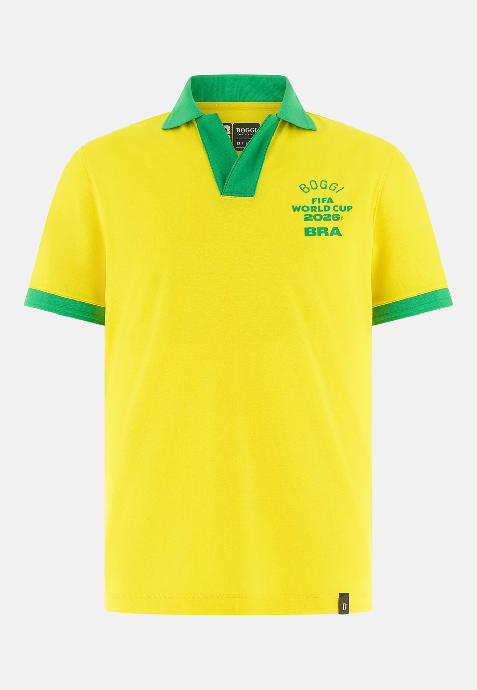 Polohemd Aus Cool Jade-Piqué FIFA World Cup 2026-Siegerländer, Gelb, hi-res