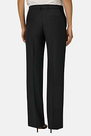 Technical Wool Trousers, Black, thumb, 4