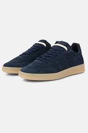 Sneakers En Daim, bleu marine, hi-res