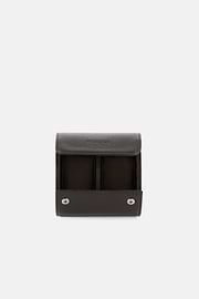 Watch Holder in Drummed Leather, Dark brown, thumb, 2