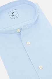 Regular Fit Tencel Linen Shirt, Light Blue, hi-res