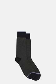 Calcetines Microrrayas, Negro, thumb, 2