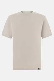 Silk Blend T-Shirt, Sand, thumb, 5