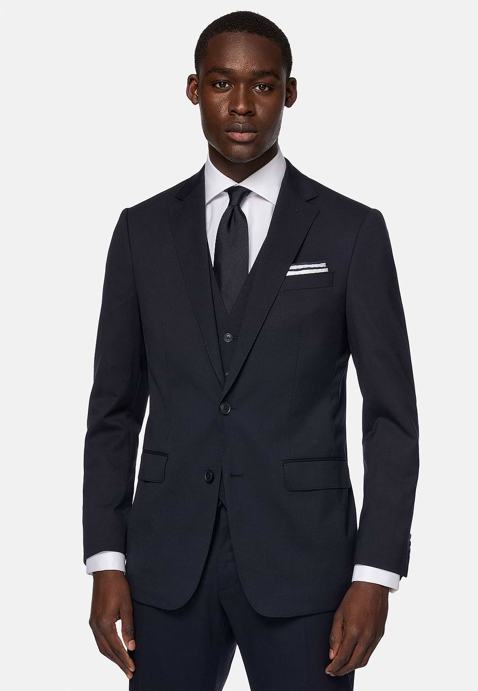 Stretch Wool Knit Suit, , hi-res