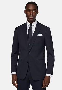 Stretch Wool Knit Suit