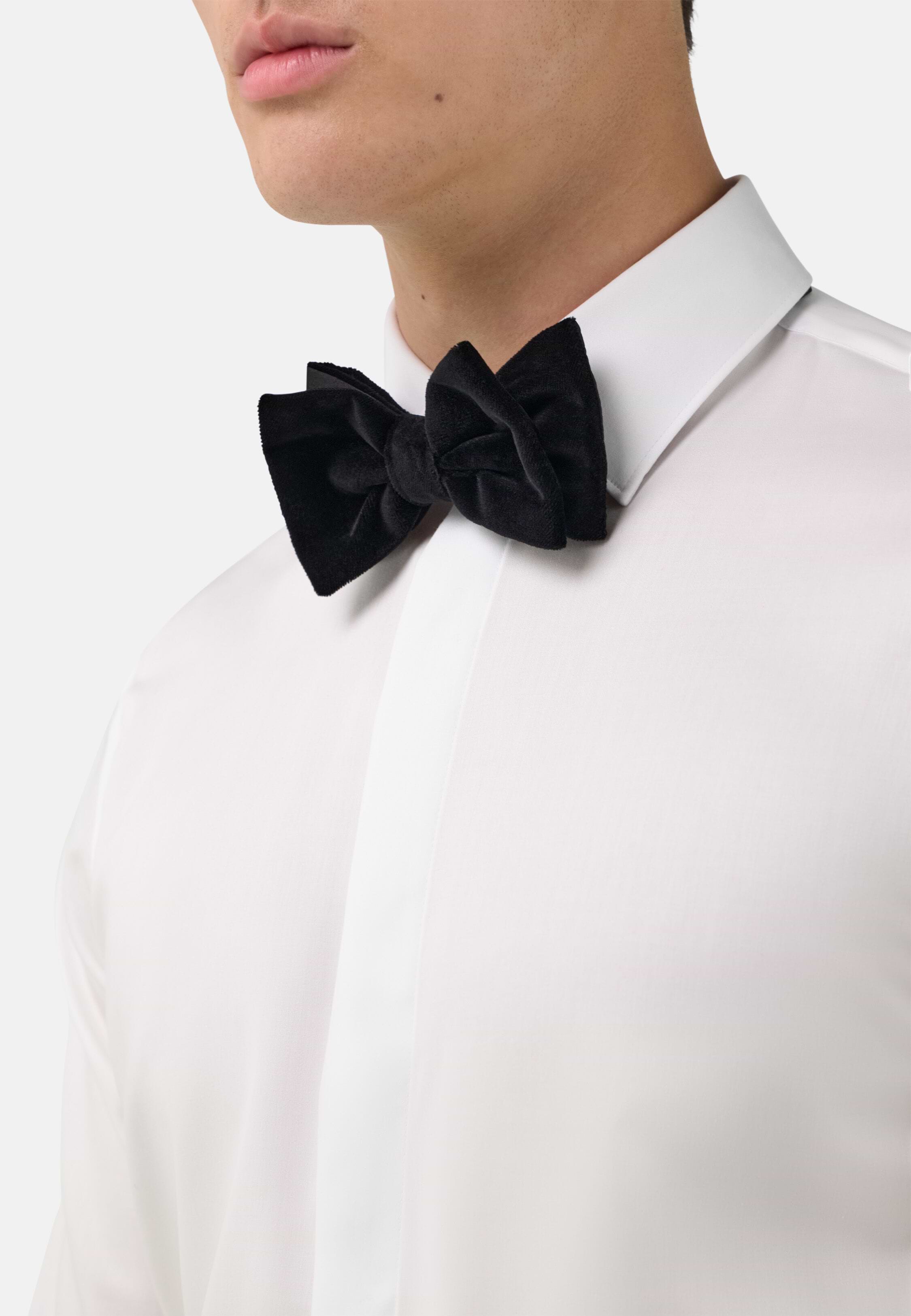 Papillon Uomo In Velluto Blu Floreale Scabal Da Annodare Farfallino | Boito - Foto 2