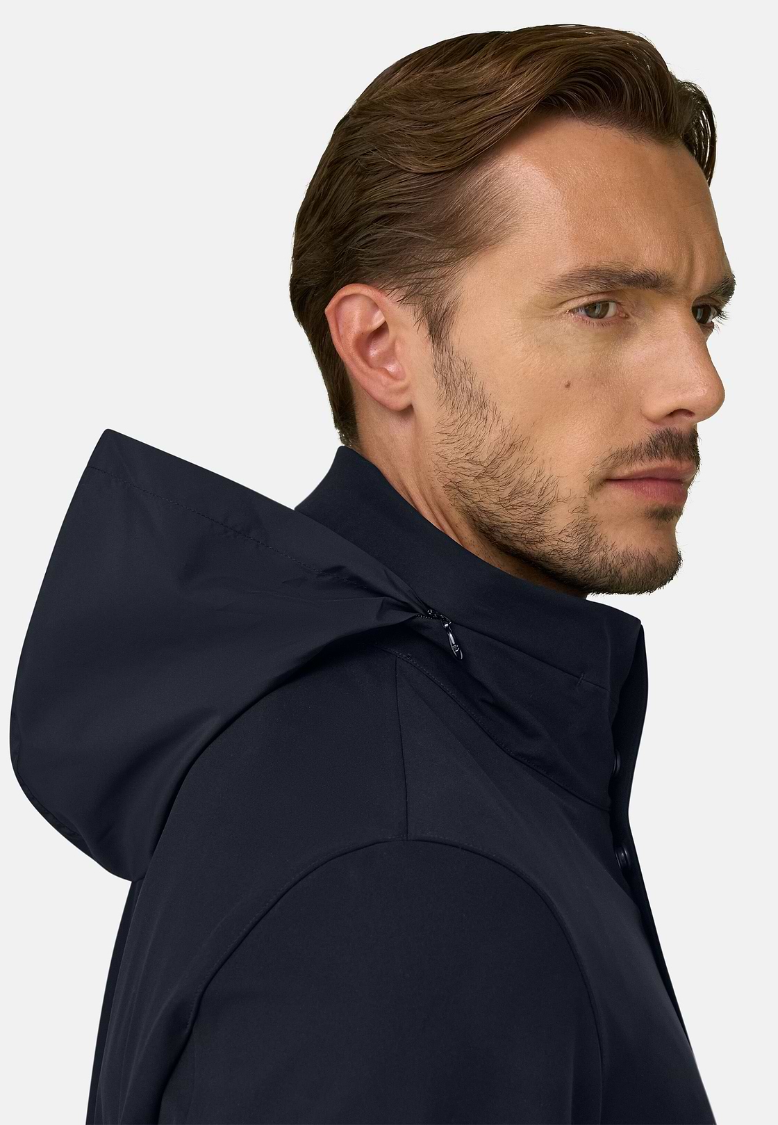 Car Coat aus technischem Gewebe B Tech, Navy blau, hi-res, 5