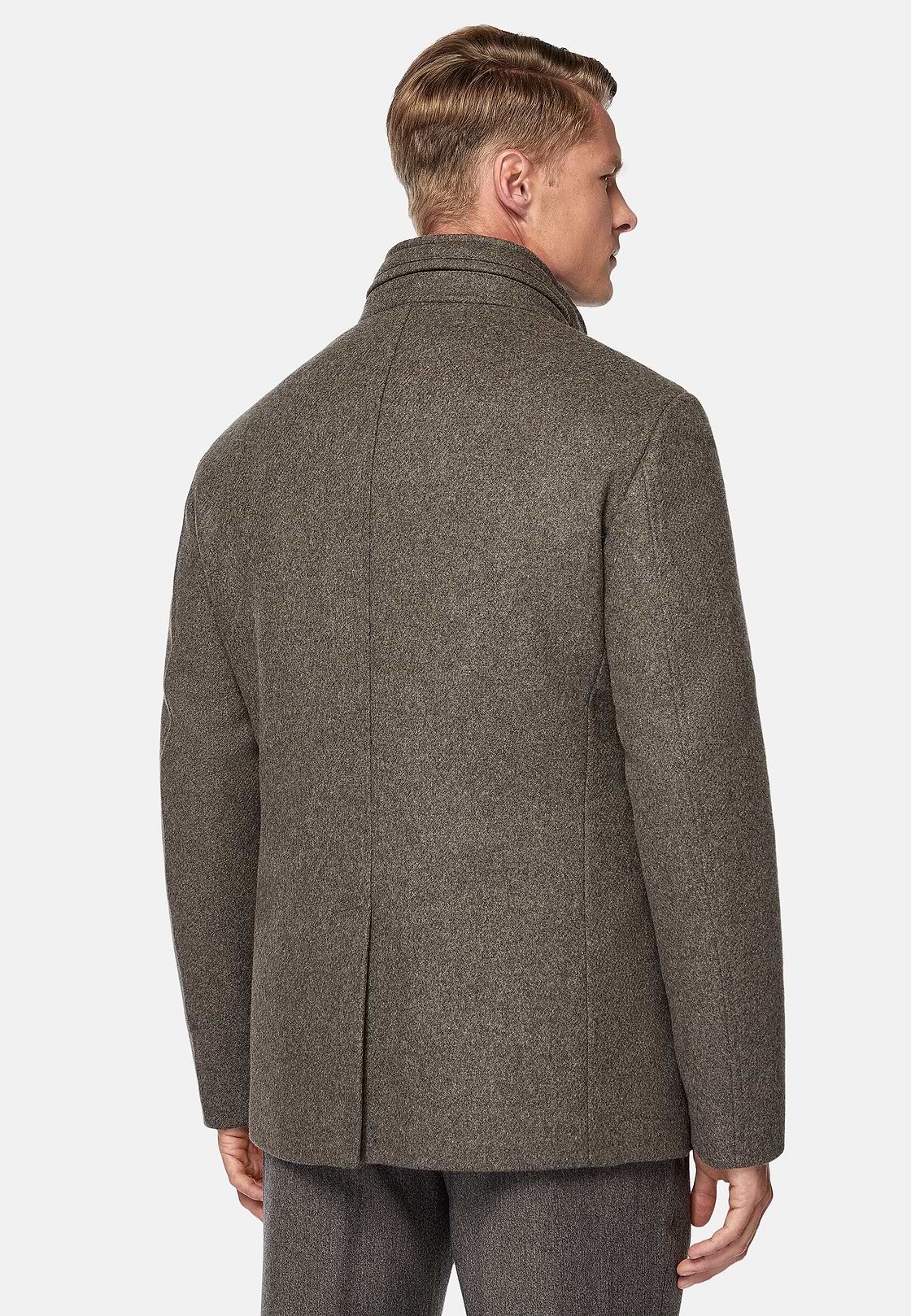 Chaquetón De Lana, Taupe, hi-res
