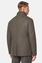 Chaquetón De Lana, Taupe, hi-res