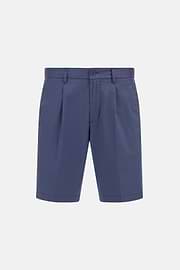 Stretch Cotton Bermuda Shorts, Air-blue, hi-res