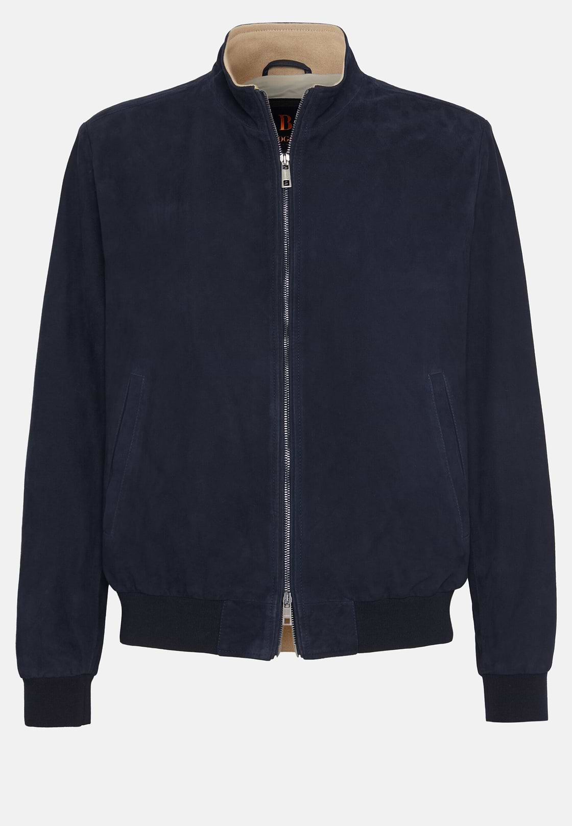 Bemberjacke Aus Echtem Veloursleder, , hi-res