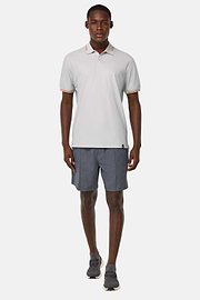 Cool Jade-Fresh Piqué Polo Shirt, Ice, hi-res
