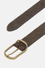 Cinturón De Nobuk, Marron oscuro, thumb, 2