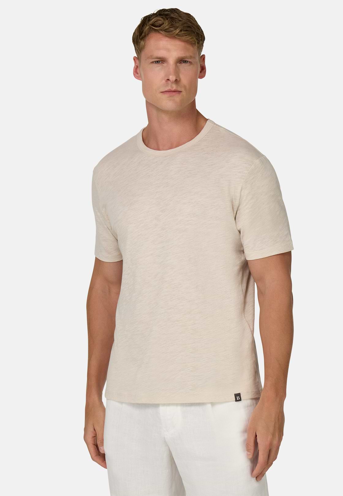 Cotton Jersey T-Shirts, Sand, hi-res