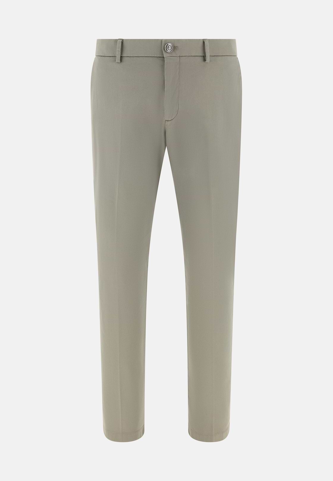 Pantalon En Coton Tencel Extensible, Vert Clair, hi-res, 5