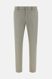 Pantalon En Coton Tencel Extensible, Vert Clair, thumb, 5