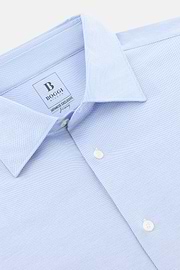 Polohemd Aus Japanischem Jersey Regular Fit, Hellblau, thumb, 5