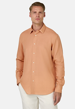 Camicia In Tencel Lino Regular Fit
