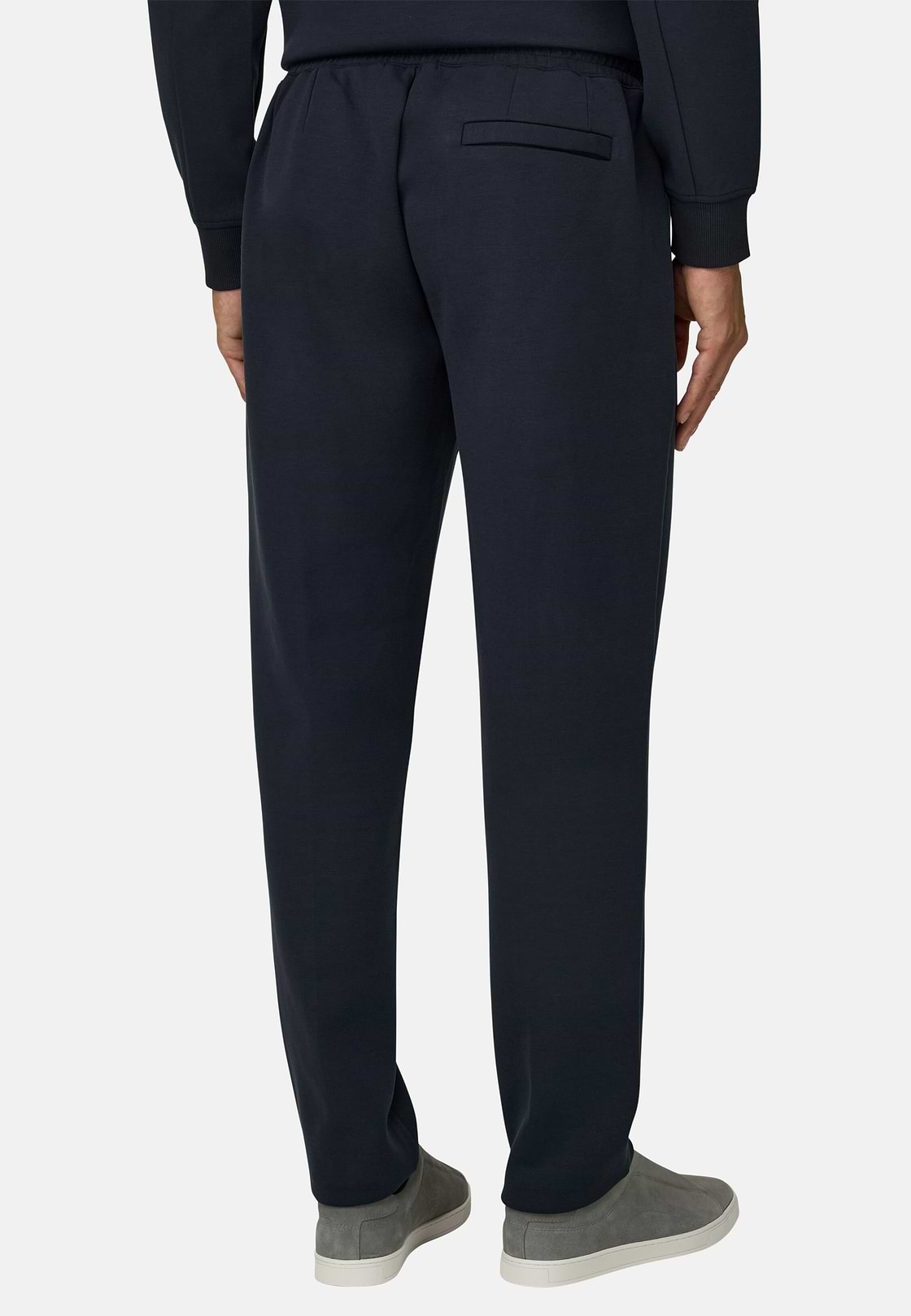 Trousers in Scuba, Navy blue, hi-res, 5