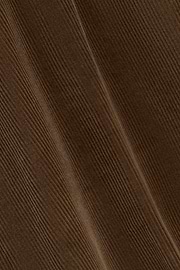 Stretch Velvet Trousers, Brown, thumb, 4