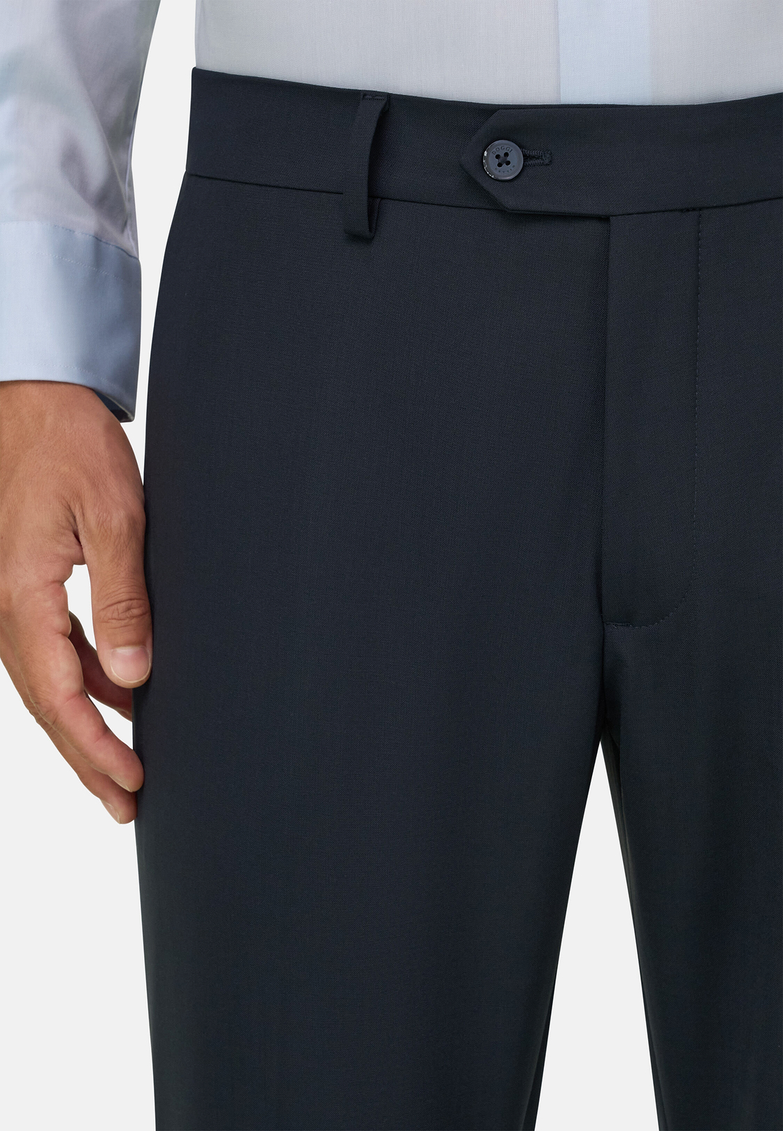 Washable Wool Stretch Trousers, , hi-res, 3