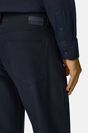 Jeans in Technical Fabric B Tech, Navy blue, thumb, 3