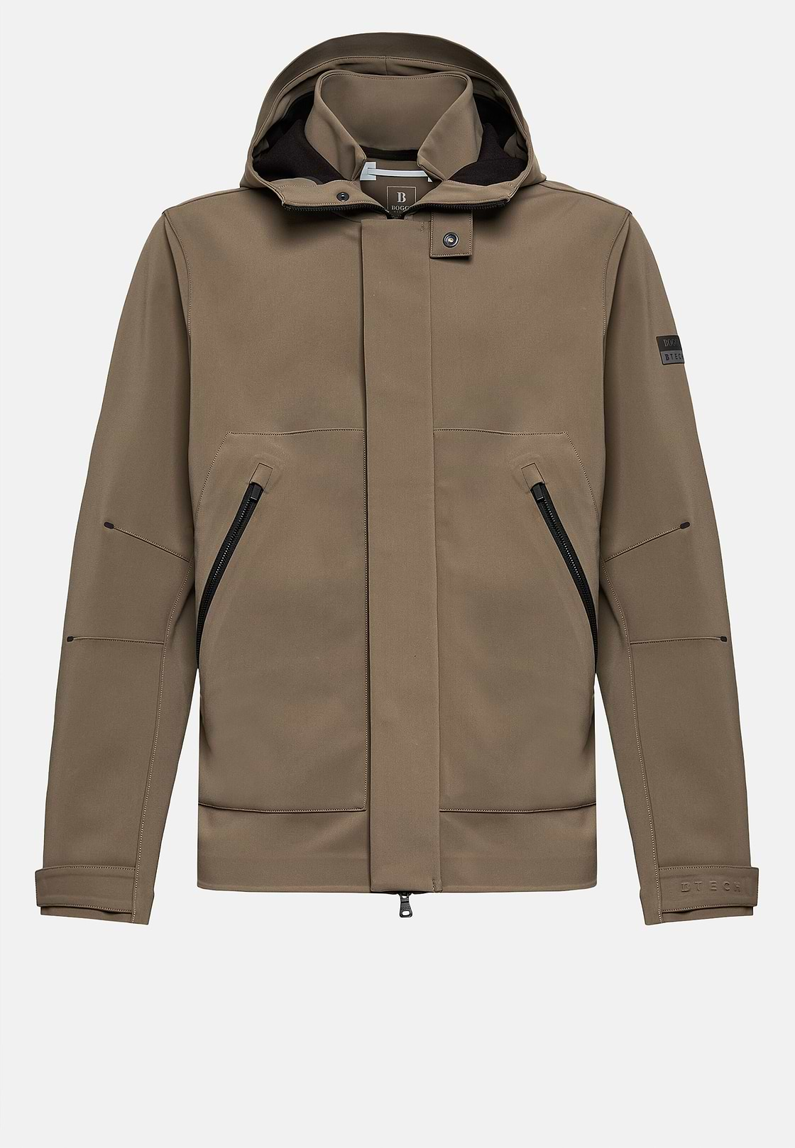 Blouson Aus Technischem Recyceltem Gewebe B Tech, Taupe, hi-res