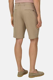 Bermudahose Aus Elastischem Tencel, Schlamm, thumb, 3