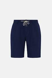 Bermudas in Linen, Blue, hi-res