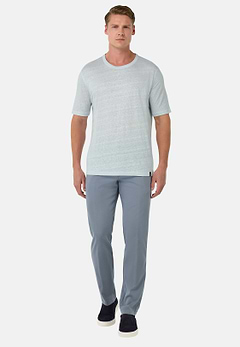 T-Shirt in Stretch Linen Jersey