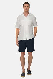 Bermuda Summer En Coton Extensible, bleu marine, thumb, 3
