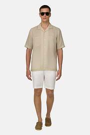 Hemd Aus Leinen Regular Fit, Beige, thumb, 2