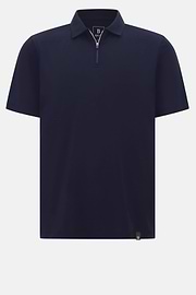 Polo de piqué de alto rendimiento S.Cafè®, Azul  Marino, hi-res