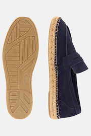 Espadrilles Tellin Aus Wildleder, Navy blau, thumb, 4