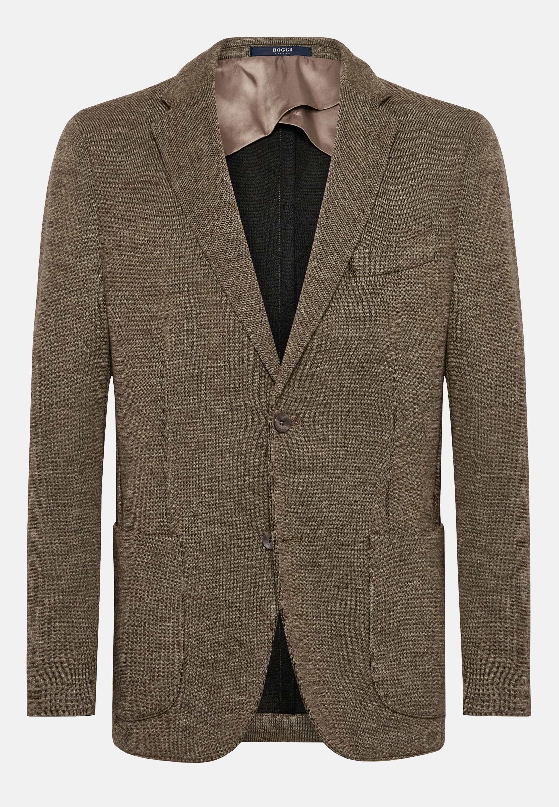 Men s Wool Jersey Blazer Style Bari Boggi Milano