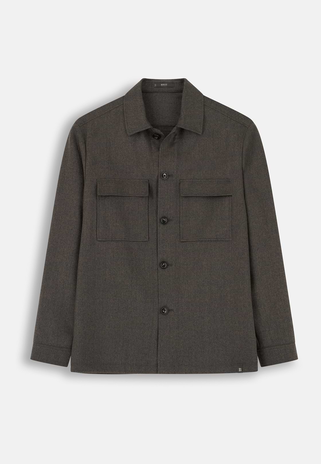 Shacket in Flannel, Taupe, hi-res, 6