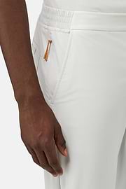Stretch Nylon Trousers, Ice, hi-res