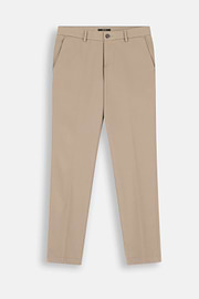 Trousers in Stretch Cotton, Sand, thumb, 6