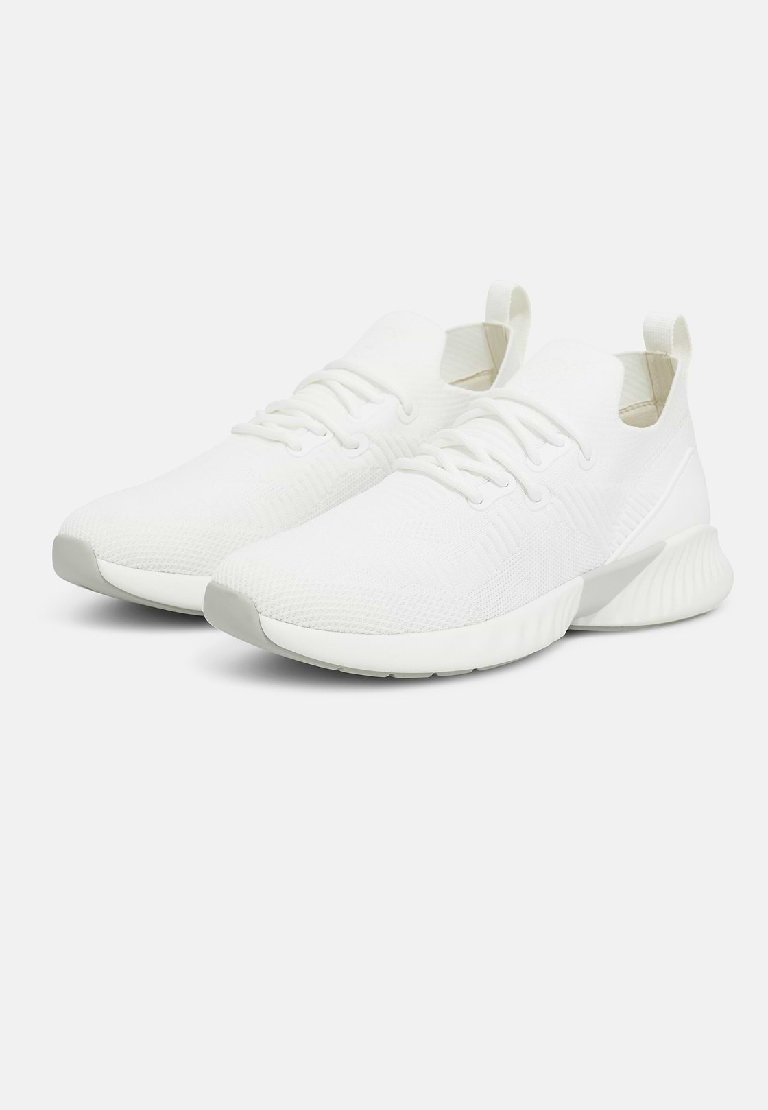 Technical Fabric Willow Trainers, White, hi-res