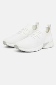 Technical Fabric Willow Trainers, White, hi-res