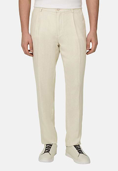Solid Linen Pince Pants