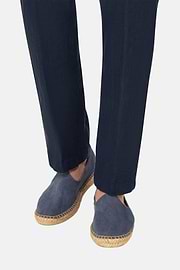 Tellin Canvas Espadrilles, Blue, thumb, 2