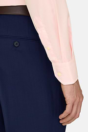 Camicia A Righe In Cotone Regular Fit, Rosa, thumb, 4