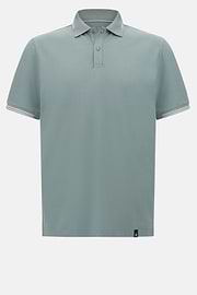 Cool Jade-Fresh Piqué Polo Shirt, Light Green, hi-res