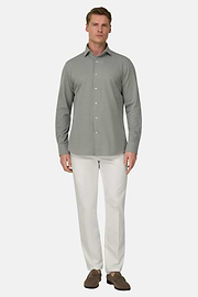 Hose Aus Baumwoll-Tencel-Stretch, Weiß, thumb, 2