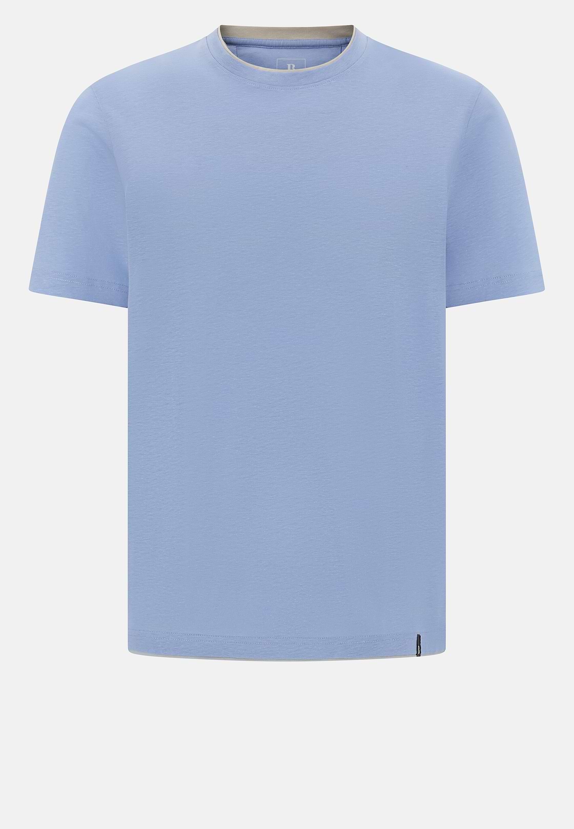 Cotton, Tencel and Hemp T-Shirt, Light Blue, hi-res