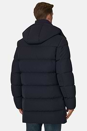 Parka Goose Down B Tech, Navy blue, thumb, 4