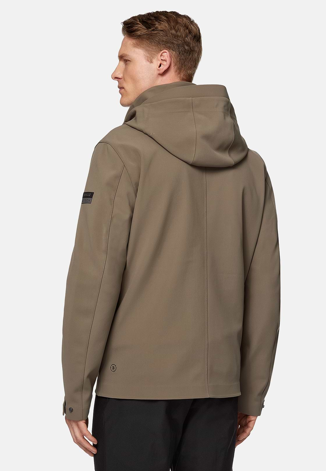 Blouson Aus Technischem Recyceltem Gewebe B Tech, Taupe, hi-res