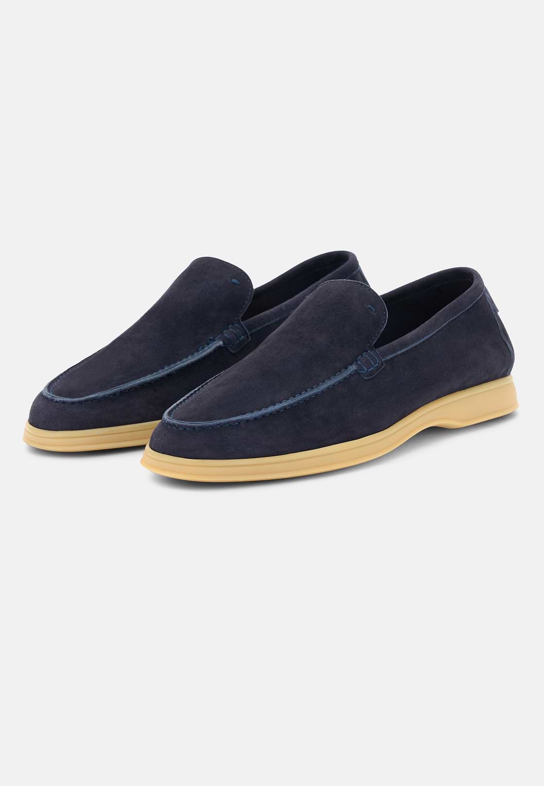 Mocassins Aria En Daim, bleu marine, hi-res, 3